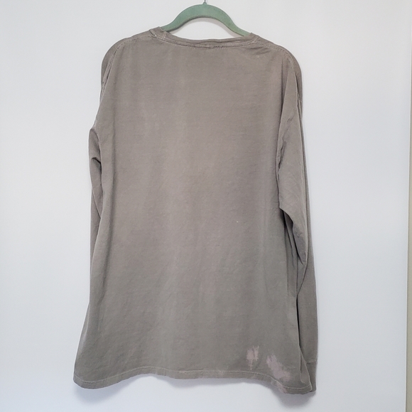 The Office Dwight Schrute character faces long sleeve t-shirt Large gray - Picture 2 of 8